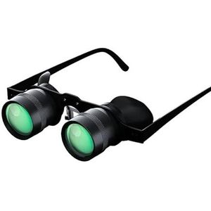 Visserijverrekijker for buitenvogels kijken, vissen, sport, theaterbril HD draagbare telescoop (Color : Telescope-Grey lens)