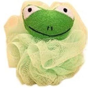 Douche- en badproducten for kinderen Badverzorgingsbal Douchespons Katoenen knedende badhanddoek (Color : Green)