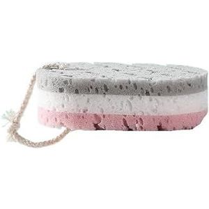 1 ST Spons Bad Bal Douche Wrijven for Hele Lichaam Peeling Massage Borstel Scrubber Lichaamsborstel Spons Borstel Badkamer Accessoires (Size : Grey)
