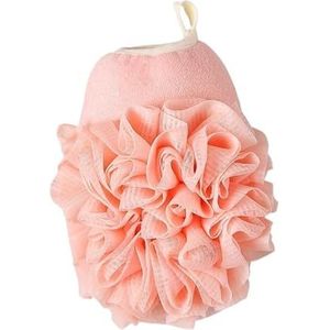 Exfoliërende handschoenen Lichaamsreiniging Badbloem Badkamer Douchebal Body Scrubber Badspons Handdoek Badkamergereedschap (Color : D)