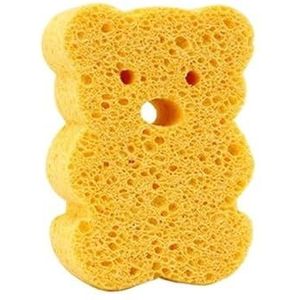 1PC Cartoon Badspons for Lichaamsreiniging Dode Huid Remover Massager Reiniging Doucheborstel Peeling Spons Badkamer Accessoires (Color : White)