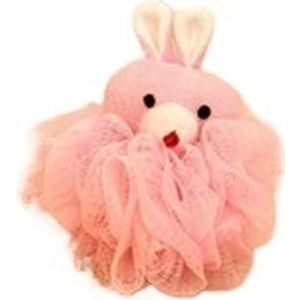 Douche- en badproducten for kinderen Badverzorgingsbal Douchespons Katoenen knedende badhanddoek (Color : Pink)