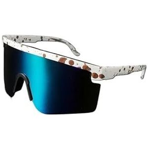 Sport Fietsbril UV400 MTB Hardlopen Visbril Mannen Vrouwen Fietsen Zonnebril Randloze Bril Racefiets Brillen (Size : Color 23)