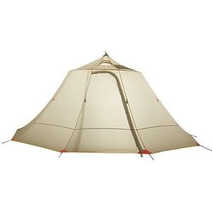 Mountain House Large Space Teamactiviteit en Ultralight tent for 10 personen kampeertent zonder trekkingstok (Color : 20D gray flysheet)