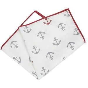 Mannen Katoen Dieren Zakdoek for Man Vis Beer Print Pocket Plein Borst Handdoek Pakken Zakdoeken 25 * 25 cm (Color : IA5391)