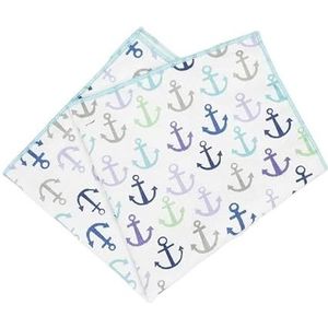 Mannen Katoen Dieren Zakdoek for Man Vis Beer Print Pocket Plein Borst Handdoek Pakken Zakdoeken 25 * 25 cm (Color : IA5387)