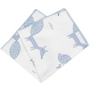 Mannen Katoen Dieren Zakdoek for Man Vis Beer Print Pocket Plein Borst Handdoek Pakken Zakdoeken 25 * 25 cm (Color : IA5366)