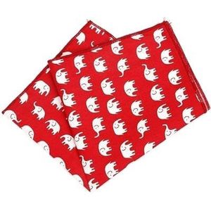 Mannen Katoen Dieren Zakdoek for Man Vis Beer Print Pocket Plein Borst Handdoek Pakken Zakdoeken 25 * 25 cm (Color : IA5363)