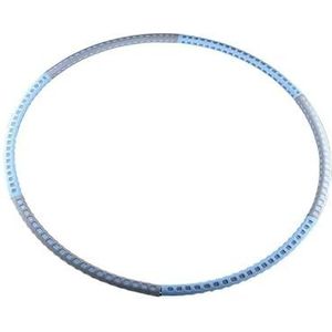 6 Secties Fitness Oefening Cirkel Abdominale Sporter Afneembare Holla Cirkel Taille Trainer voorHula Hoop Fitnessapparatuur Uitoefenaar (Color : Blue-Gray)