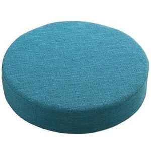 Meditatie Yoga Kussen Getextureerd Rugleuningkussen Hard Tatami Kussen Afneembaar Wasbaar (Color : A BLUE, Size : 40X6CM)