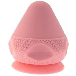 Siliconen massagekegel Solide adsorptiebal Yoga Massager for lumbale spieren, rug en voet (Color : Pink)