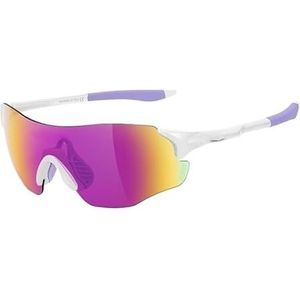 Fietsen Sportbrillen Mountainbike Wandelen Kamperen Fietsen Zonnebrillen Beschermende brillen (Color : WT-PURPLE)