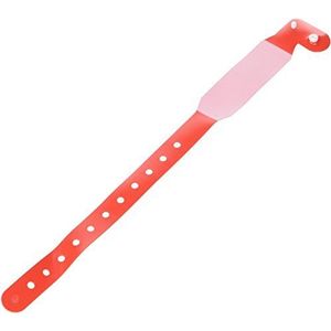 Robinson Namelets 6032 Lot de 100 bracelets d'identification pour adulte Rouge
