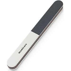 Manicare 3-voudige nagelpolijster voor het modelleren, verwijderen van ribbels en polijsten van de nagel, 3-staps manicurehulpmiddel, duurzame gewatteerde poetser