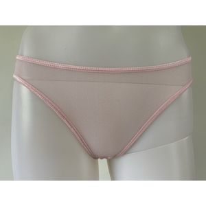 Doorzichtige String Licht Roze Sheer Pink Maat M