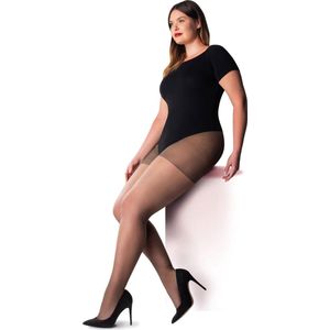 Pretty Polly Panty - Shaping - Panty - Licht Corrigerend - 2 paar voordeelverpakking - 15 Den. - XL - Barely Black