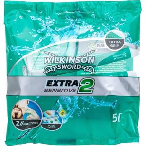 Wilkinson Sword Extra 2 Sensitive Wegwerpscheermesjes - 5 stuks