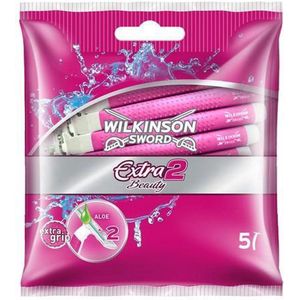 Wilkinson Sword Extra 2 Beauty Wegwerpscheermesjes 5 stuks