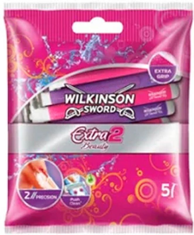 Wilkinson Sword Extra 2 Beauty Wegwerpscheermesjes 5 stuks
