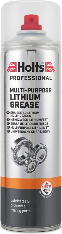 Holts - Multipurpose Lithiumvet - Professioneel Spuitvet - Universeel - 400ml