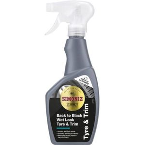 Simoniz Rug Naar Zwart Band Kijk - 500 ml