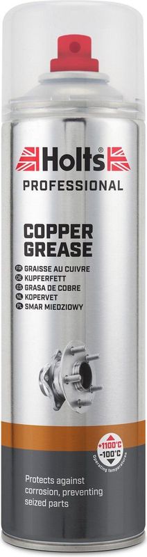 Holts - Kopervet Spray - 500ml - Hoogwaardig Niet-Smelt Smeervet