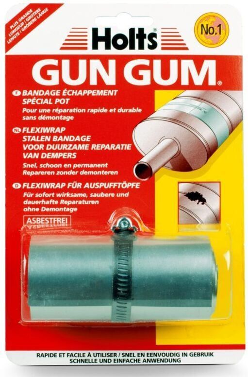 Holts Reparatieset Gum Gum Demper 11,4 Cm Staal Zilver