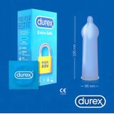 Durex - Extra Safe - Condom - Transparant - 12 Stuks