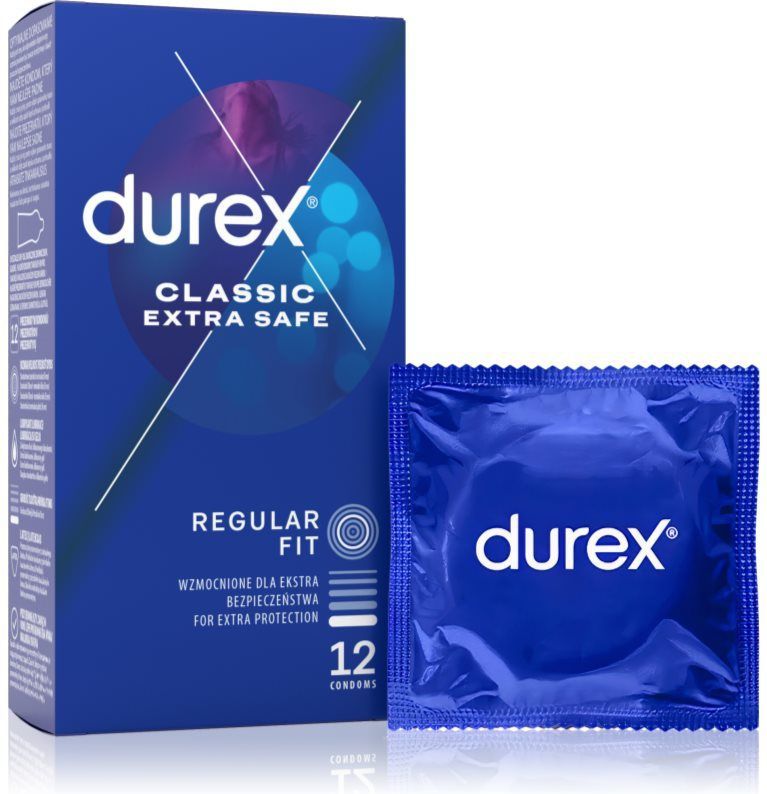 Durex - Extra Safe - Condom - Transparant - 12 Stuks
