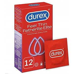 Durex Feel Thin Extra Lubricated condooms 12 st