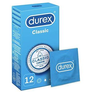 Durex - Classic - Condooms - Transparant - 12 Stuks