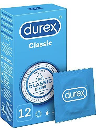 Durex - Classic - Condooms - Transparant - 12 Stuks