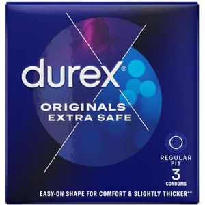 Durex Kondomer Originals Extra Safe  3 stk.