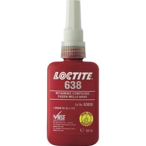 Loctite Borgmiddel 638 - 50ml