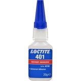 LOCTITE 401 - Secondenlijm - 20 gram - Transparant - Snel