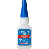 LOCTITE 401 - Secondenlijm - 20 gram - Transparant - Snel