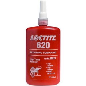 Loctite 620 Cilindrische bevestigingslijm hoge temperatuur 250ml