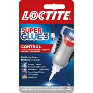 Loctite Power Control 3 G Unieke Doseerfles - Secondelijm - Alleslijm - Multilijm