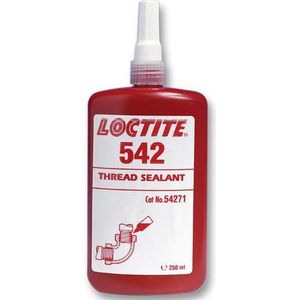 LOCTITE 542 Schroefdraadafdichtingsmiddel Bruin Medium sterkte