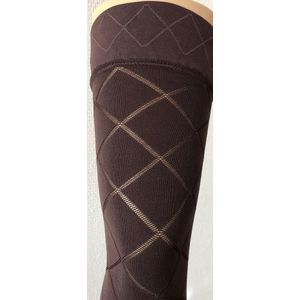Aristoc Hold Ups - Opaques - Hold Up Kousen - Diamond - Opaque - Hold Ups - Diamond - 60 Den. S/M - Chocolate