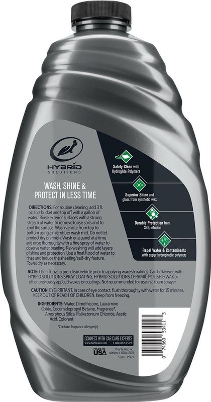 Turtle Wax - Hybrid Solutions - Ceramic Wash & Wax - 1,42L - Waterafstotend