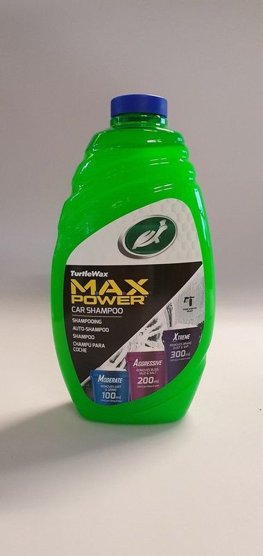 Turtle Wax - Max Power - Auto Shampoo - Krachtige Reiniging - Schuimende Formule
