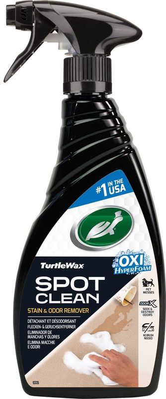 Turtle Wax - Spot Clean - Vlekkenverwijderaar - Tapijt en Bekleding - 500ml