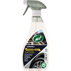 Turtle Wax - Inside & Plastic Shine - Reinigingsproduct - Transparant - Biologisch Afbreekbaar