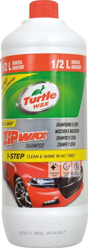 Turtle Wax - Shampoo - 1,5L - Autoshampoo - Beschermt Lak en Waxlaag