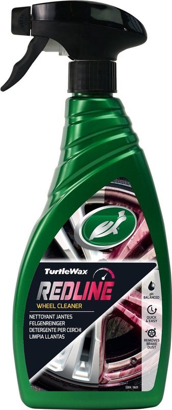 Turtle Wax - GL Red Line - All Wheel Cleaner - Zuurvrij - Veilig voor Velgen