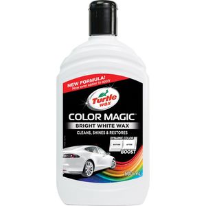 Turtle Wax 52712 Color Magic Bright White Wax - 500ml - Wit