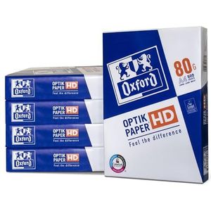 Oxford Premium, kopieer-/printerpapier, 2.500 vellen, DIN A4-papier, 1 doos met 5 stuks