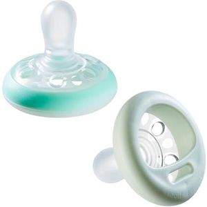Tommee Tippee Breast-like 0-6 m fopspeen Green 2 st