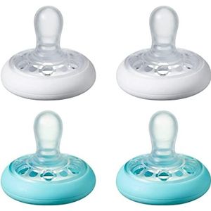 Tommee Tippee Soortgelijke zuigers op de borst 0-6 maanden, 4 stuks - 48 g
